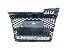 Glossy Black Honeycomb Front Grill for Audi A4 B7 Non-Sline 2006-2008 fg305