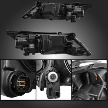 Halogen Headlight Projector w/Bulbs For Kia Optima TF 2014-2015