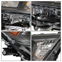 Pair Chrome & Black LED Headlight Assembly For 2019-2022 Toyota RAV4 LE XLE