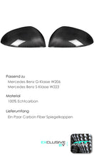 Dry Carbon Fiber Mirror Covers Replace For Mercedes W206 C-Class W223 2022+ mc154