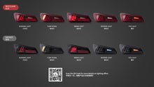 VLAND LED Tail Lights Assembly Smoked for Lexus IS250 IS350 ISF 2006-2013