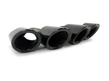 GTS Style Exhaust Tips Pipes Black for 2014-2016 Porsche 970.2 Panamera 4