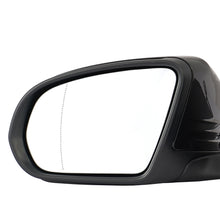 Black Left Driver Side View Mirror for 2015-2021 Mercedes W205 C250 C300 C350 C63 Sedan