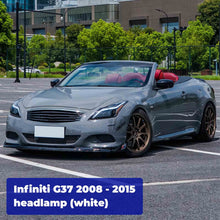LED Projector Headlight For 2008-2015 Infiniti G37 Q60 Coupe Start Animation DRL