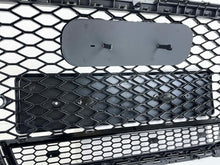 Gloss Black Front Mesh Grille for AUDI A4 B8 S4 2009-2012 fg197