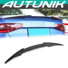 Real Carbon Fiber Highkick Spoiler Wing For AUDI A4 B8 Sedan 2009-2012