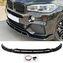 Gloss Black Front Bumper Lip Splitter For BMW X5 F15 M Sport 2014-2018