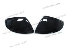 Replacement Gloss Black Mirror Covers for 2019+ Audi A6 S6 A7 S7 RS6 RS7 C8 With Lane Assist