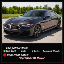 For 2019-2026 BMW G14 G15 G16 840i Full Carbon Fiber Fender Garnish Side Trim Cover