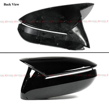 For 2009-2013 Lexus IS250 IS350 ES350 Gloss Black Mirror Cover Caps w/ Sequential LED Turn Signal Lights