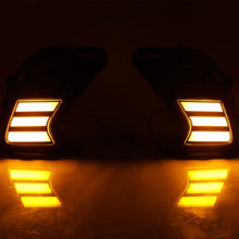 LED DRL Fog Light Kit For Toyota Grand Highlander 2024-2025 – White DRL + Amber Turn Signal