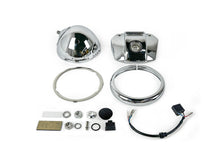 5.75" Headlight Housing Bucket Mount Bracket Fit For Harley Sportster XL883 1200 Chrome