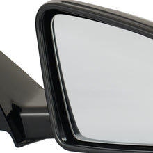 Black Right Mirror w/ Blind Spot For 2010-2017 Mercedes C207 E350 E400 2-Door Coupe Passenger Side Mirror