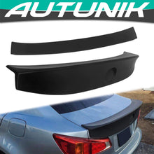 Matte Black Rear Trunk Spoiler + Roof Wing For 2006-2013 Lexus IS250 IS350 IS-F Sedan