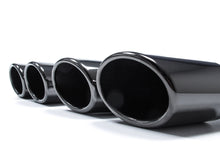 Gloss Black Rear Diffuser + Exhaust Tips For Audi A4 B9 Non-S-Line Sedan 2017–2019