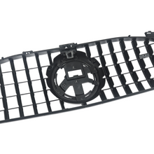 All Black Front GT Grille For Mercedes Benz X167 GLS450 GLS580 2020-2023