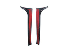 Glossy Black Rear Window Spoiler Side Flaps For VW Golf 6 MK6 TSI TDI vw5
