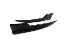 Glossy Black Rear Bumper Splitter Side Canards For Mercedes CLA C117 X117 2013-2019 pz101