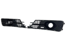 Left+Right Fog Light Grille For Audi A6 C7 Non-S-Line 2016-2018