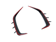 Glossy Black Rear Bumper Side Air Vent Trim For BMW 4-Series G22 G23 Coupe/Convertible M Sport 2021-2023
