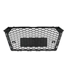 For 2017 2018 2019 Audi A4 S4 S-line Front Mesh Honeycomb Grill Grille RS4 Style