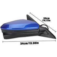 11Pin Right Blue Side View Mirror Power Heated w/ Camera For Honda Civic Sedan 2016-2021