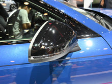 Gloss Black Side Mirror Cover Caps Replacement Fit Audi A4 A5 S4 S5 RS5 2017-2025