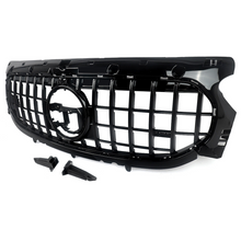 Chrome/Black Front Grille For Mercedes GLA H247 GLA250 GLA200 2021-2023