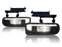 Pair Clear LED Projector Fog Lights for Chevy Silverado Tahoe Suburban 1999–2002