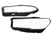 Clear Headlamp Lens Shell Headlight Covers for BMW 530i 540i G30 2020-2023 Pair w/ Sealant