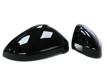 Gloss Black Side Mirror Cover Caps Replacement Fit Audi A4 A5 S4 S5 RS5 2017-2025