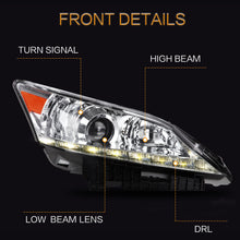 Projector Headlights For 2010 2011 2012 Lexus ES350 Xenon AFS Front Lamps