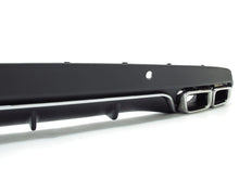 C63 Style Rear Diffuser + Exhaust Tips For Mercedes W205 C-Class Base C300 C250 Non-AMG 2015-2021