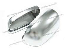 Matte Chrome Side Mirror Caps Cover For AUDI A4 B7 B6 S4 2002-2008 mc1