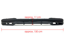 Diffuser & Black Exhaust Tips For Mercedes E W212 S212 E250 E300 E350 AMG 2014-2016