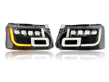 Pair LED Headlight Assembly Front Lamps For Land Rover Range Rover Sport 2010-2013