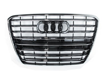 Chrome Front Bumper Grille Replace for AUDI A8 D4 2011-2014