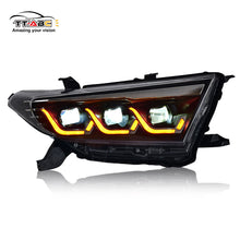 L+R LED Headlights For Toyota Highlander 2012-2014 Sequential Front Lamps