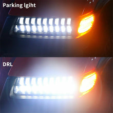 Pair LED Fender Lights for Jeep Wrangler JL 2018-2024 Sequential DRL Turn Signal