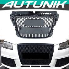 Honeycomb Front Black Grill for AUDI A3 8P S3 2009-2012 fg86