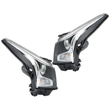 Front Headlamp Pair Halogen Chrome for Cadillac ATS 2013–2018