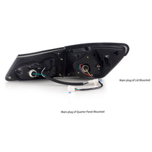 LED Smoked Taillights with Sequential Animation for Lexus IS250 IS350 IS F 2006–2013