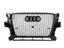 Gloss Black Front Mesh Grille Honeycomb for Audi Q5 Non-Sline 2008-2011 2012 fg277
