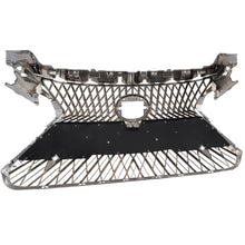 Front Upper Grille LS Mesh Style Chrome Fits Lexus ES300H ES350 2016-2018
