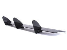 Rear Diffuser Bumper Lip Splitter 3 Fin Valance For 2010-2013 VW Golf 6 MK6 GTI