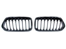 Gloss Black Front Kidney Grille For BMW X2 F39 2018-2023