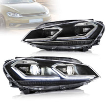 VLAND LED Headlights Front Lamps Assembly DRL for Volkswagen MK 7.5 2018-2021