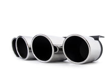 For 2022-2024 Audi A3 8Y S-line Gloss Black Honeycomb Rear Diffuser w/ Twin Exhaust Tips Replacement