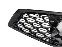 Gloss Black Fog Light Cover Grille Covers for Audi A4 S4 B9 2020-2023 2024