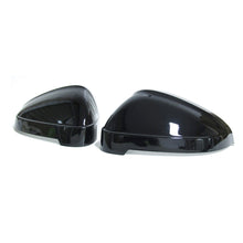 Gloss Black Side Mirror Cover Caps Replacement Fit Audi A4 A5 S4 S5 RS5 2017-2025